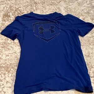 Under Armour Kids Navy Graphic Tee